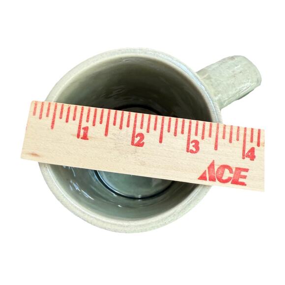 Noe Sure Mexico Hand Painted Tonala Large Mug Stein Vintage Folk Art Floral - Picture 7 of 10